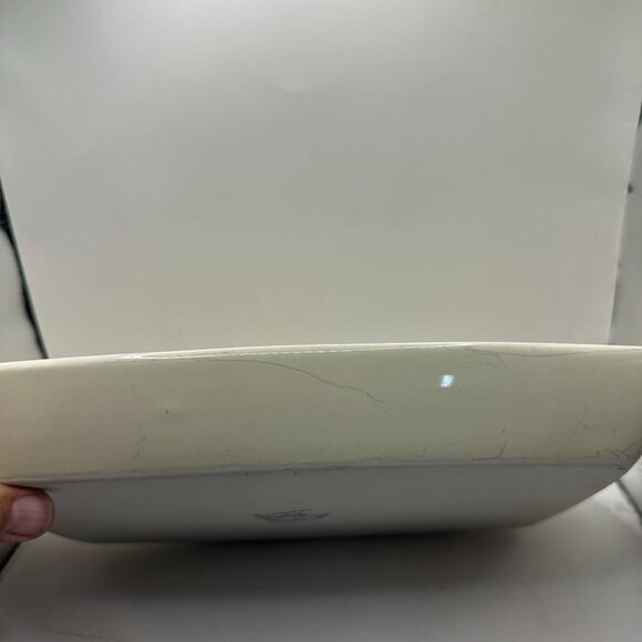 Vintage Lladró Porcelain Rectangular Serving Platter With Flying Geese Design - Picture 7 of 10